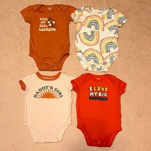 Baby Girl 6 Months Onsie Bundle